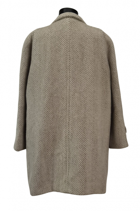 Palton lana si mohair Vintage Femei-XXL [3]