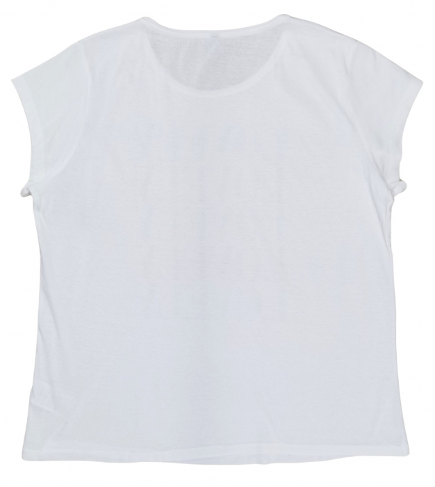 Tricou alb Laura Torelli Femei-XL [2]