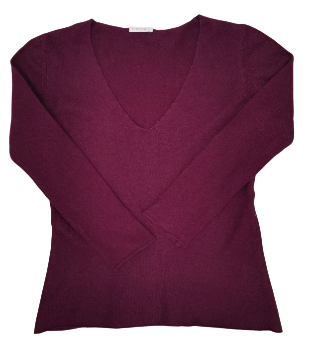 Pulover visiniu casmir Femei-L [1]