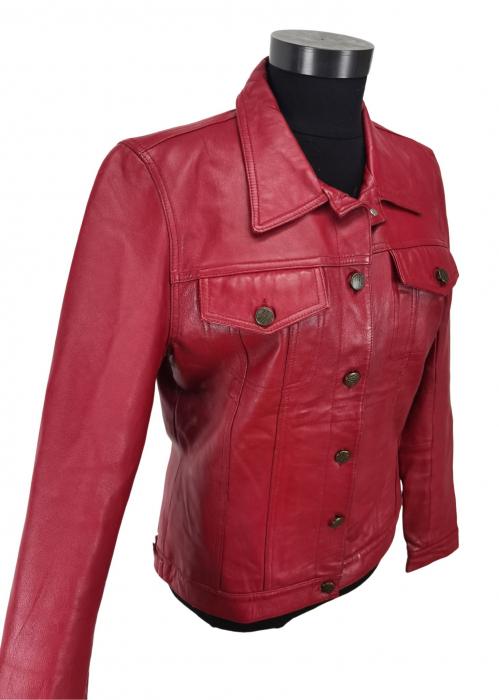 Geaca piele Vintage Femei-S [3]