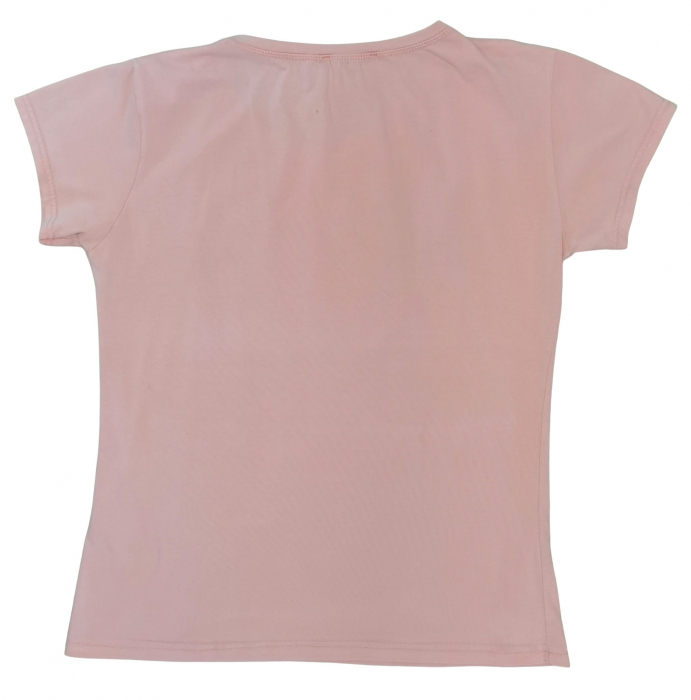 Tricou roz inscriptionat Femei-XL [2]