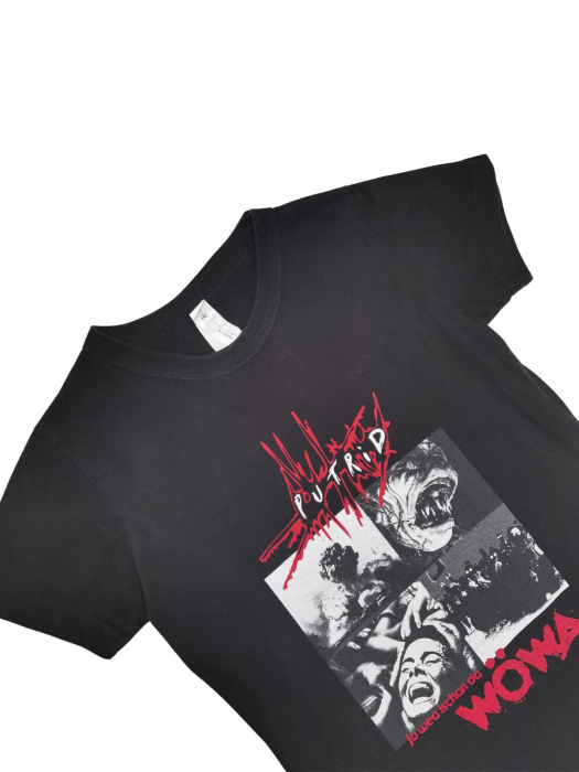 Tricou negru B&C Femei-M [3]