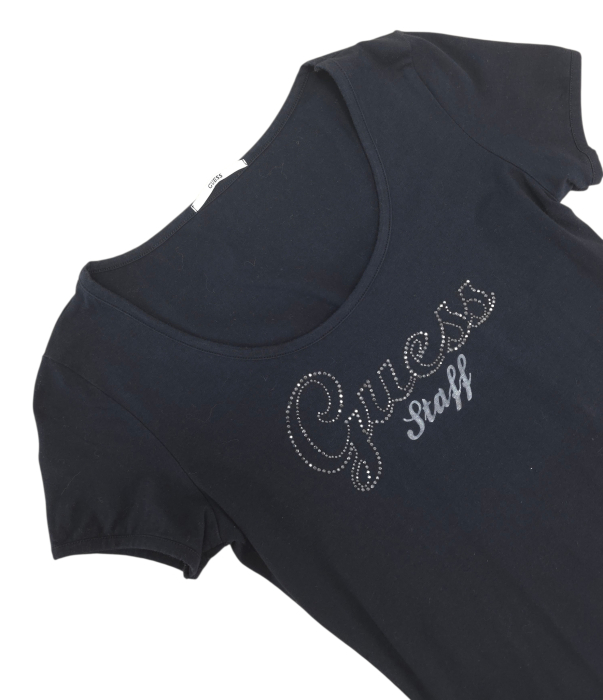 Tricou negru bumbac Femei-S [3]