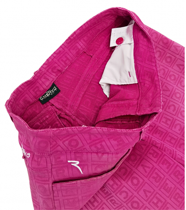 Pantaloni roz Retro Femei-M [3]