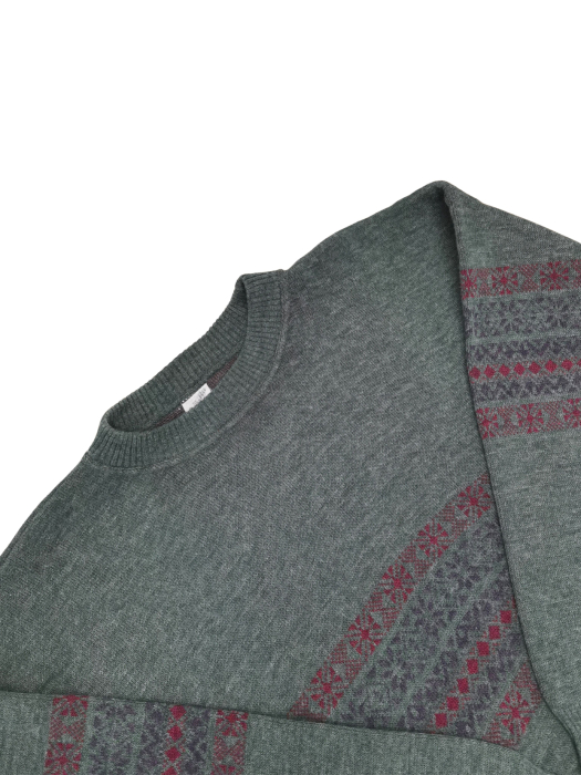 Pulover lana Vintage Barbati-M [3]