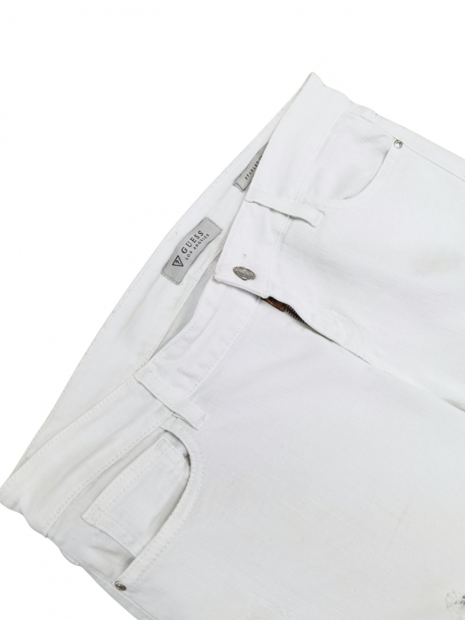 Blugi albi GUESS Femei-M [3]
