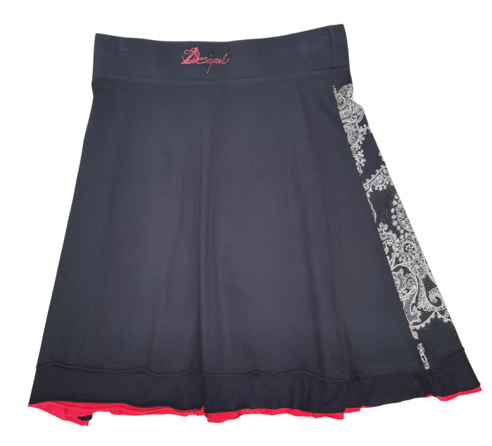 Fusta neagra Desigual Femei-M [2]