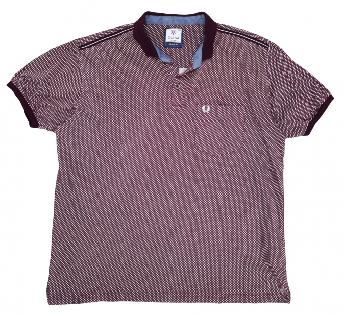 Tricou visiniu Okasa Barbati-XXL [1]