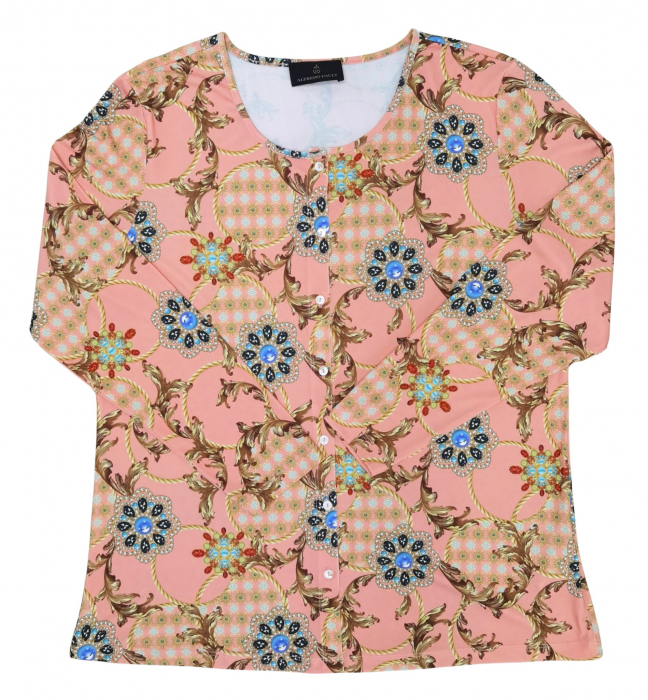 Bluza cu imprimeu Retro Femei-XL [1]