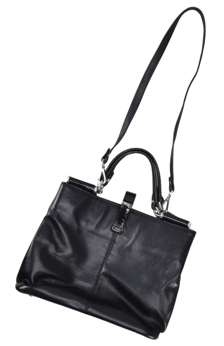 Geanta neagra piele Femei [2]