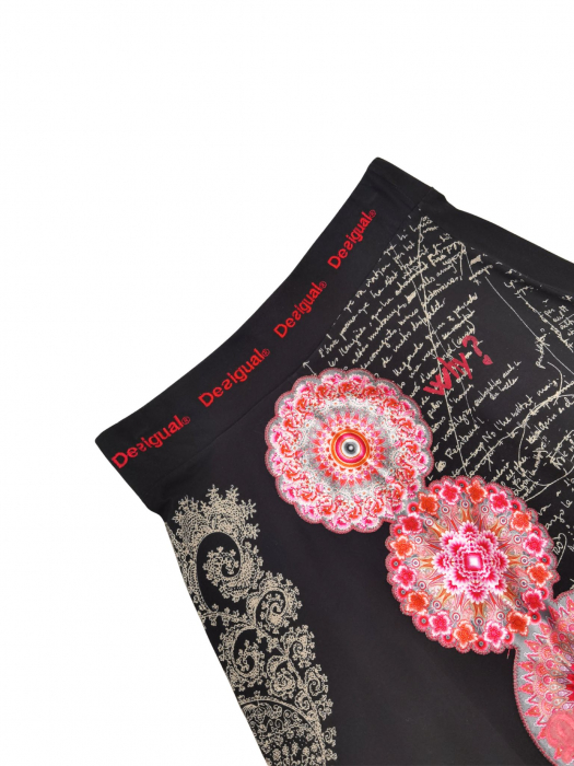 Fusta neagra Desigual Femei-M [3]