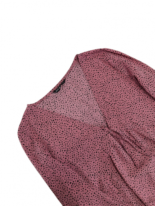 Bluza roz cu imprimeu Femei-S [3]