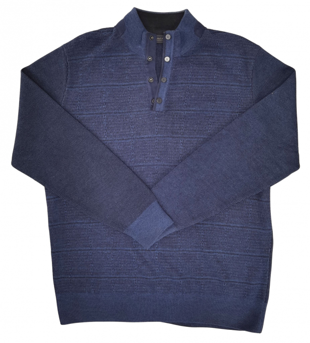 Pulover bleumarin lana Barbati-XL [1]