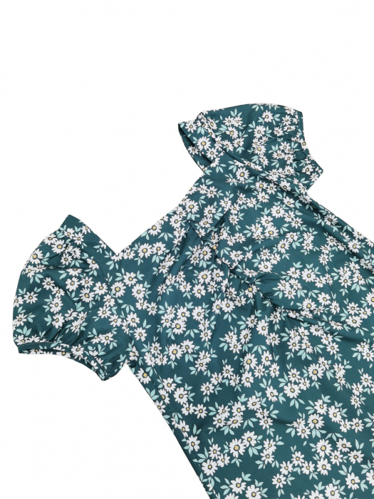 Rochie inflorata Retro Femei-XS [3]