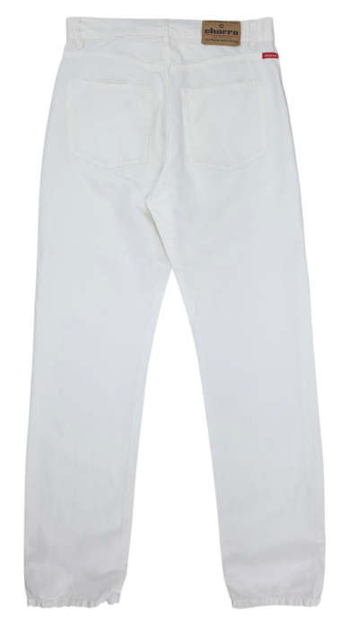 Pantaloni albi charro Femei-M [2]