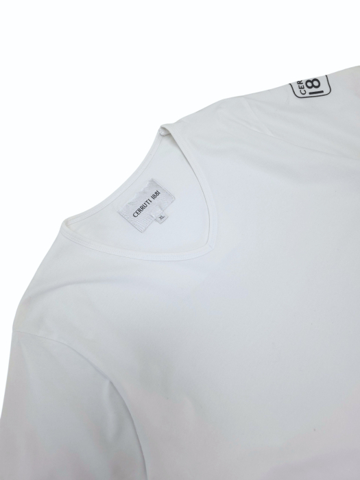 Tricou alb Cerruti Barbati-XL [3]