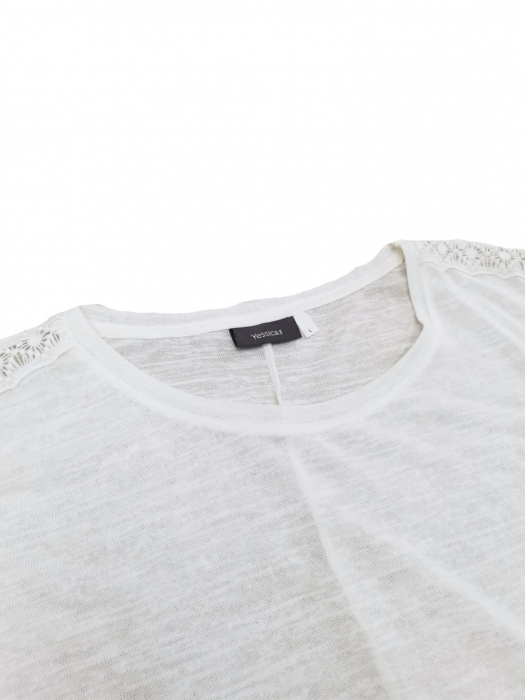 Tricou alb Yessica Femei-L [3]