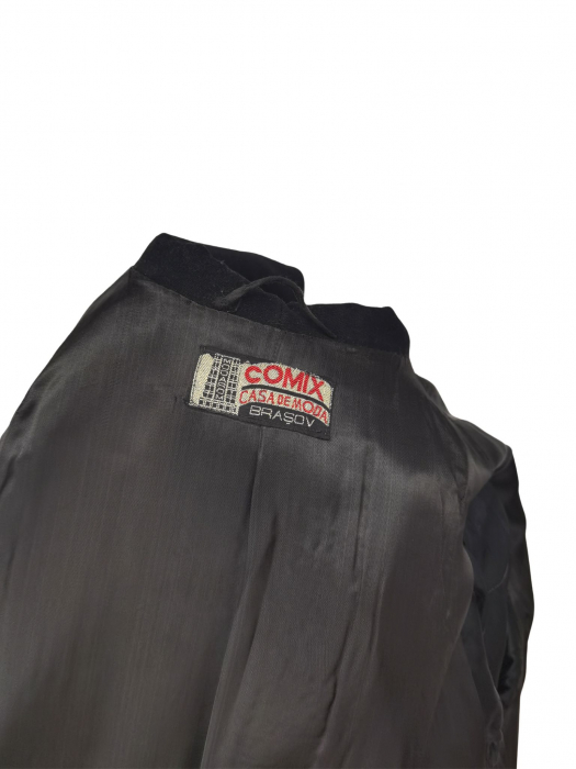 Palton negru Vintage Femei-L [5]