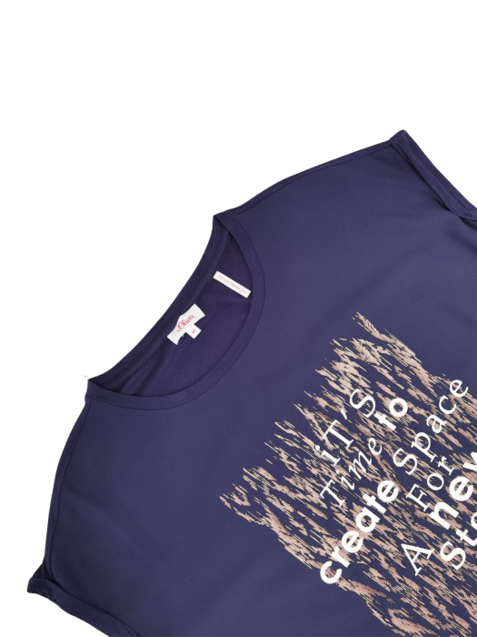 Tricou albastru sÓliver 'Femei-L [3]