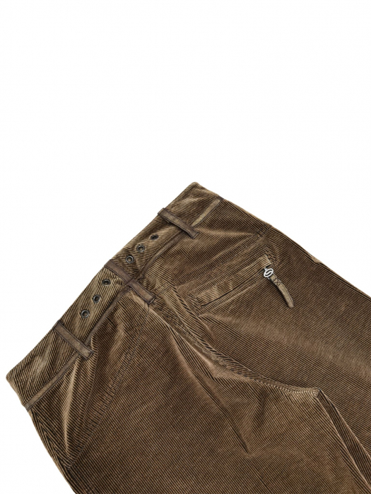 Pantaloni velur Retro Femei-M [4]
