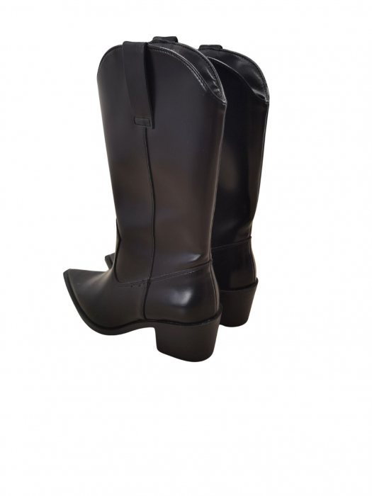 Cizme negre cowboy Femei-38 [3]