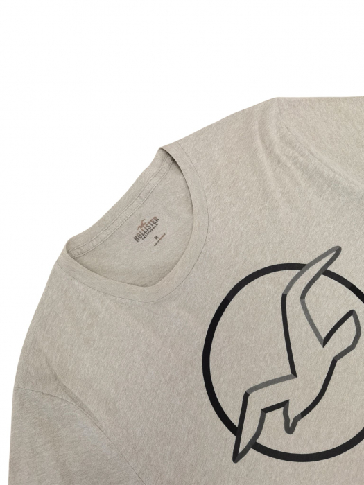 Tricou bej Hollister Barbati-M [3]