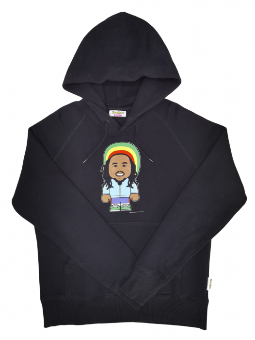 Hanorac negru Retro Femei-S [1]