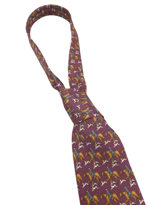 Cravata matase Salvatore Ferragamo [3]