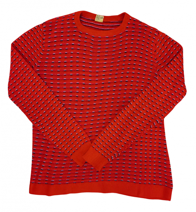 Pulover rosu Vintage Femei-S [1]