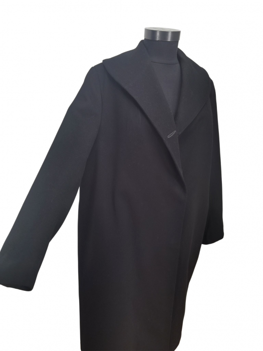 Palton negru Vintage Femei-L [4]