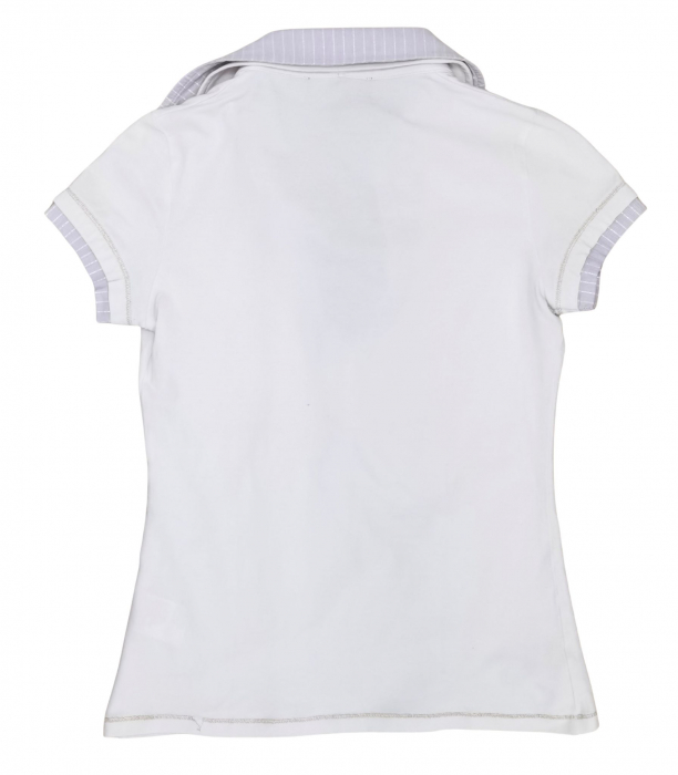 Tricou alb Retro Femei-XS [2]