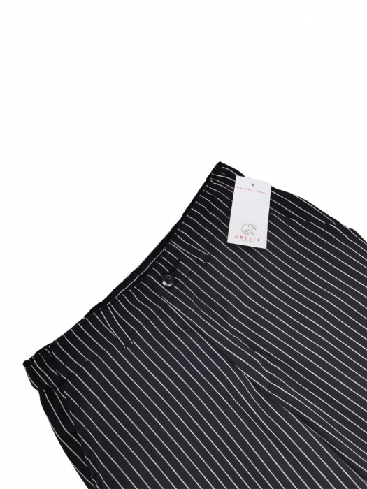 Pantaloni cu dungi Retro Femei-M [3]