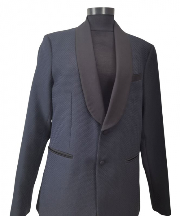 Sacou bleumarin MANGO Barbati-M [3]
