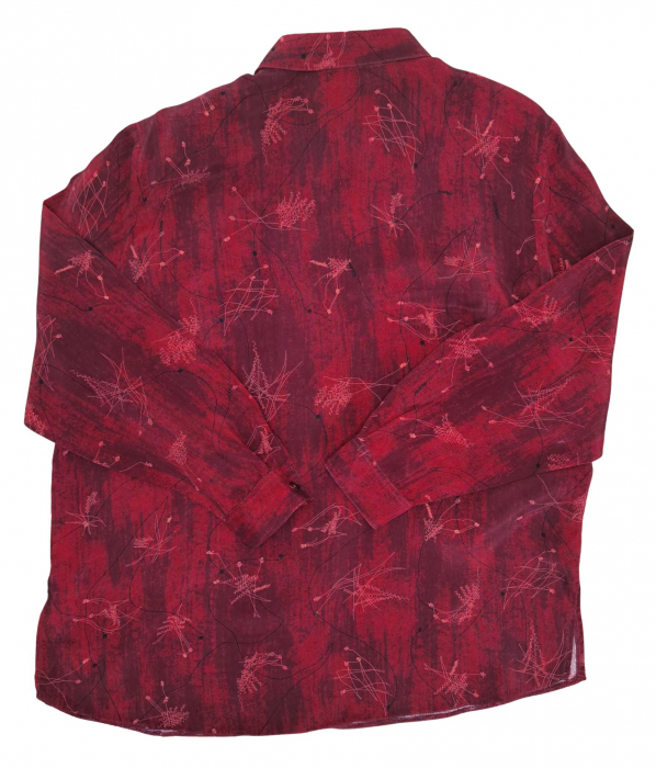 Camasa rosie Vintage Femei-XL [2]