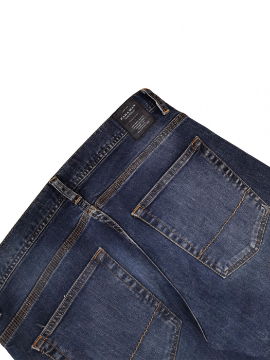Blugi albastri Zara Barbati-S [4]