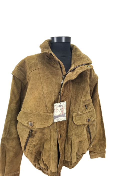 Geaca piele intoasra Barbati-XL [3]