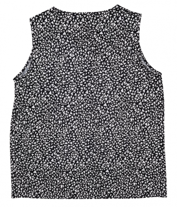 Maiou negru Retro Femei-L [2]