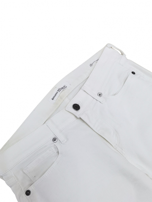 Blugi albi Banana Republic Femei-XS [3]