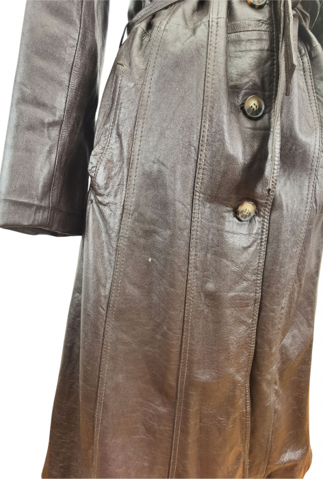 Trenci piele Vintage Femei-XS [3]