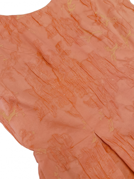 Rochie portocalie Retro Femei-S [3]
