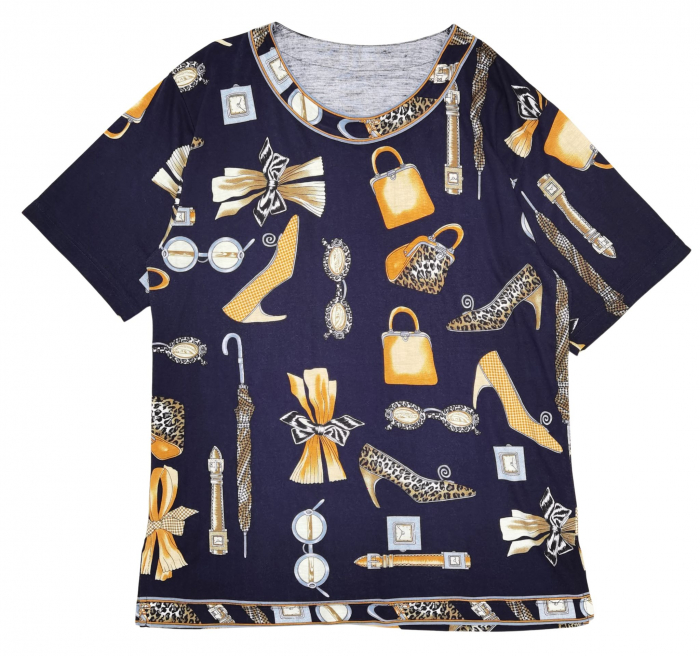 Tricou cu imprimeu Retro Femei-L [1]