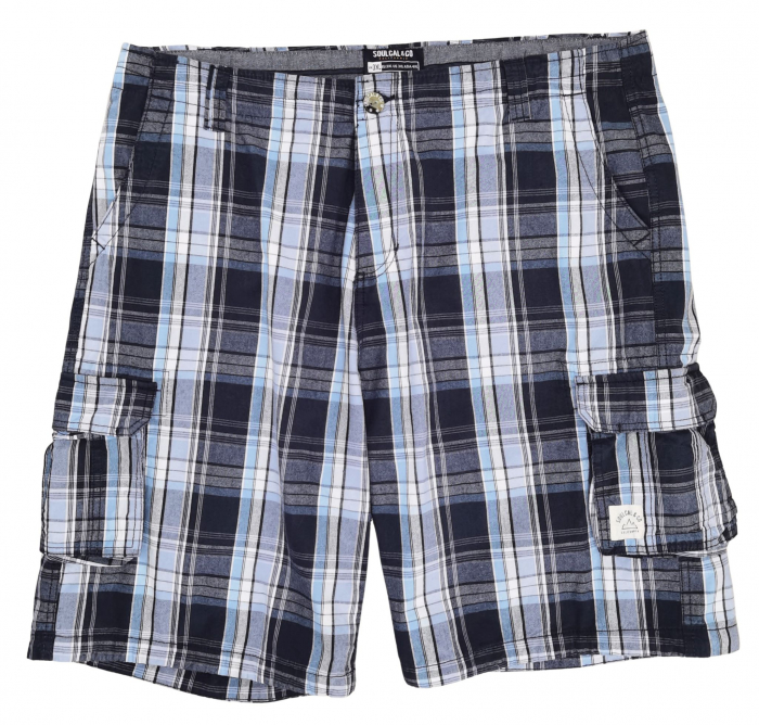 Pantaloni Retro in carouri Barbati-3XL [1]