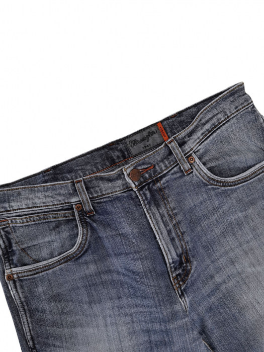 Blugi albastri Wrangler Barbati-M [3]