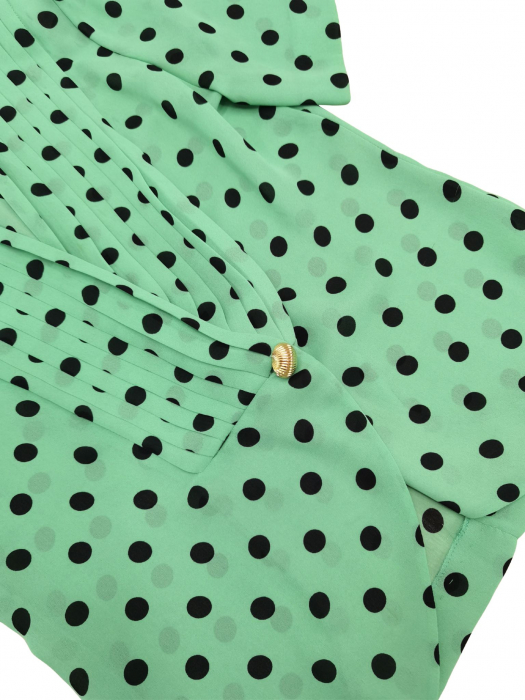 Camasa verde Vintage Femei-XL [4]