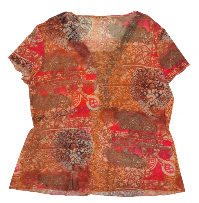 Tricou cu model Retro Femei-XL [2]