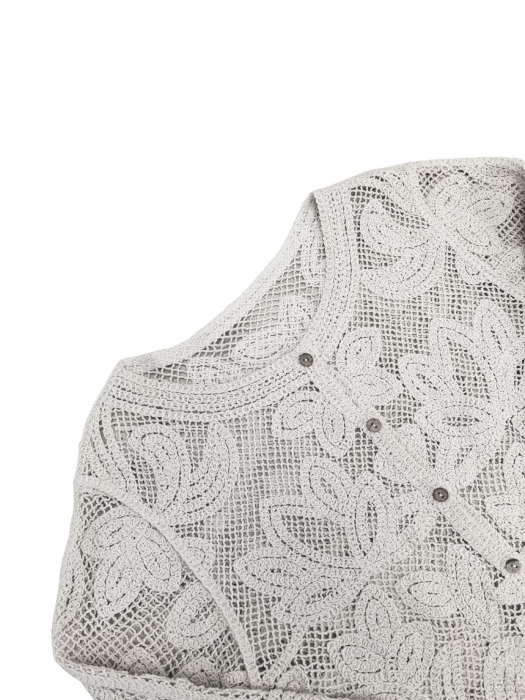 Bluza bej cu model Femei-M [3]