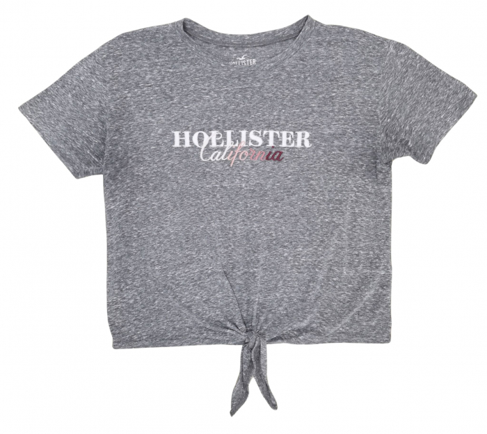 Tricou gri Hollister Femei-XS [1]