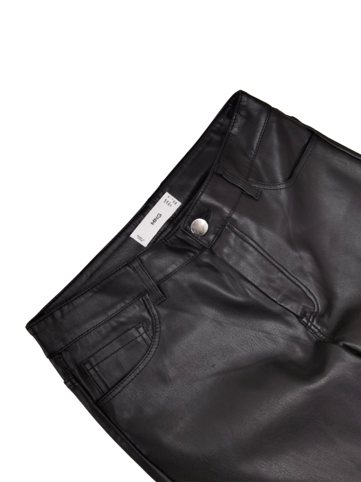 Pantaloni negri MANGO Femei-XXS [3]