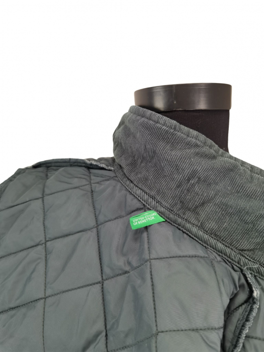 Geaca albastra Benetton Femei-XS [5]