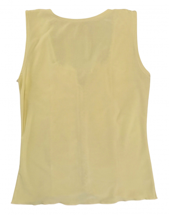 Top galben Retro Femei-S [2]